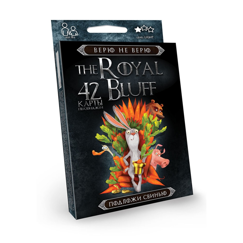 Карткова гра "The ROYAL BLUFF" укр. (32шт)