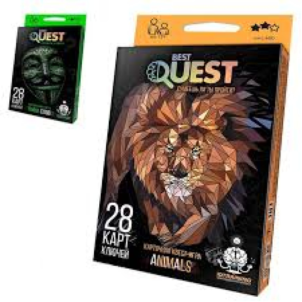 Карткова квест-гра "BEST QUEST" укр (32шт)