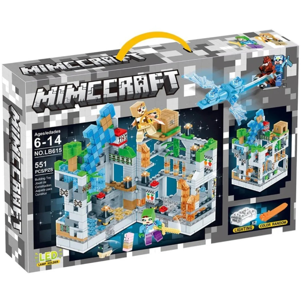 КОНСТРУКТОР MINECRAFT в коробці  551 деталей