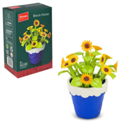Конструктор арт. 601289 (96шт/2)  96 дет. Florist короб. 9*14,5*6см
