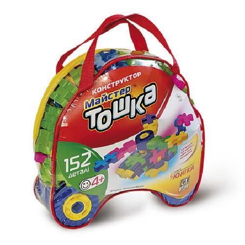 Конструктор дитячий "МАЙСТЕР ТОШКА" (152 дет.)