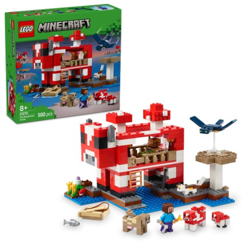Конструктор Грибний будинок LEGO Minecraft L21270