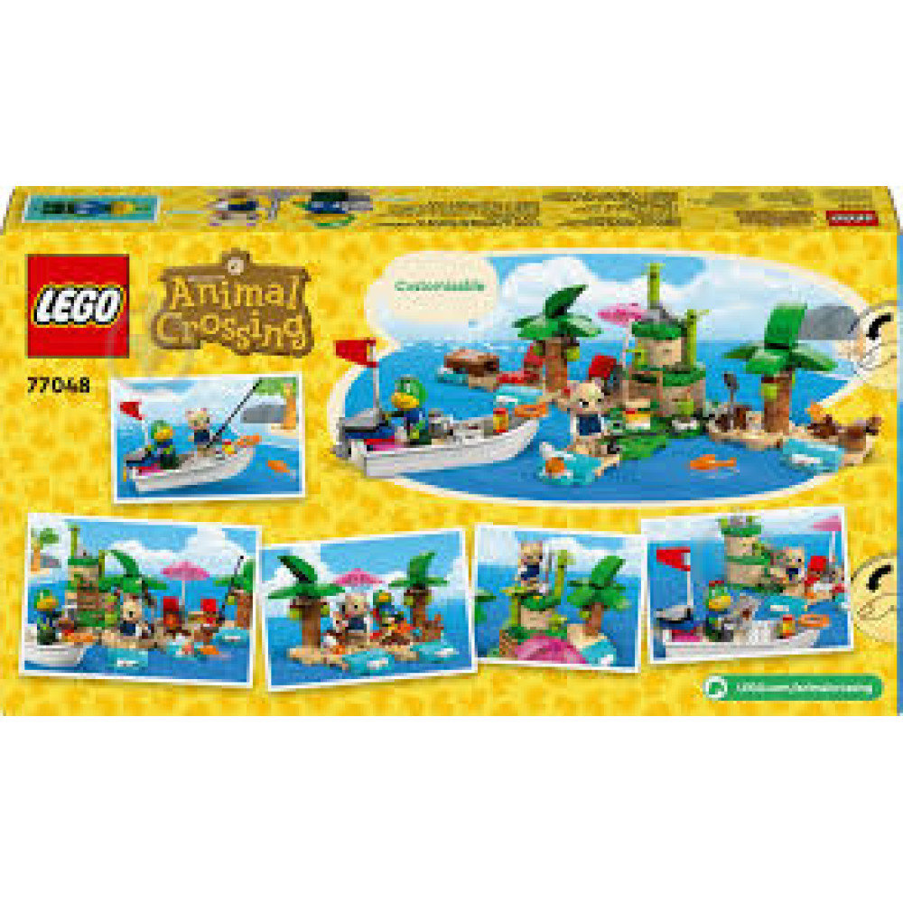 Конструктор  LEGO Animal Crossing Конструктор Острівна екскурсія Kapp'n на човні