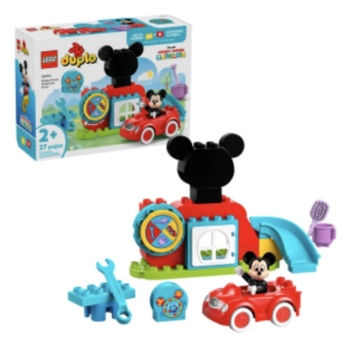 Конструктор Міккі Маус: Клубний будинок і автомобіль 27 дет LEGO DUPLO Disney 16685