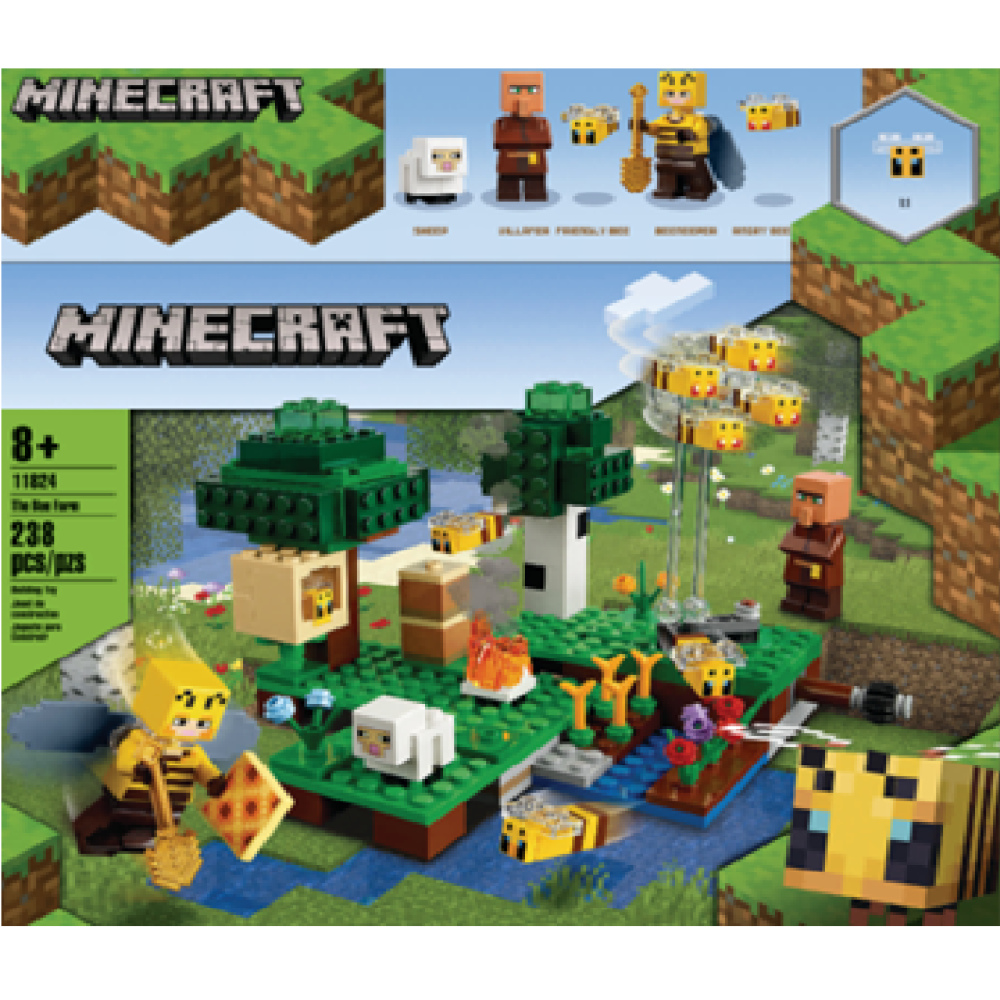 КОНСТРУКТОР MLD-11 MINECRAFT 238 дет 11824