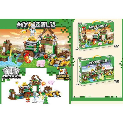 Конструктор MINECRAFT 439 508 дет MG439