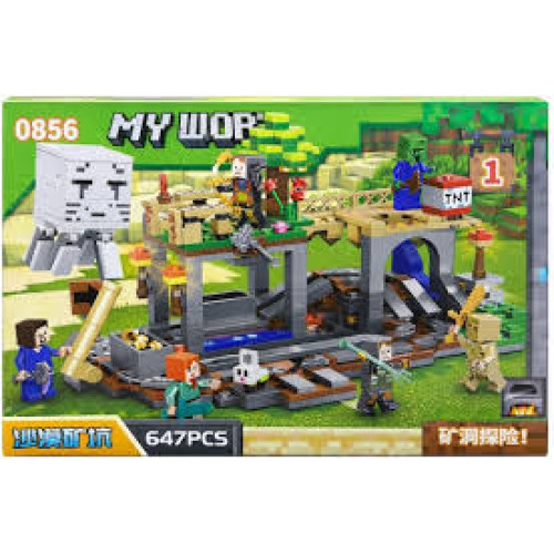 КОНСТРУКТОР MINECRAFT 856-1 647дет