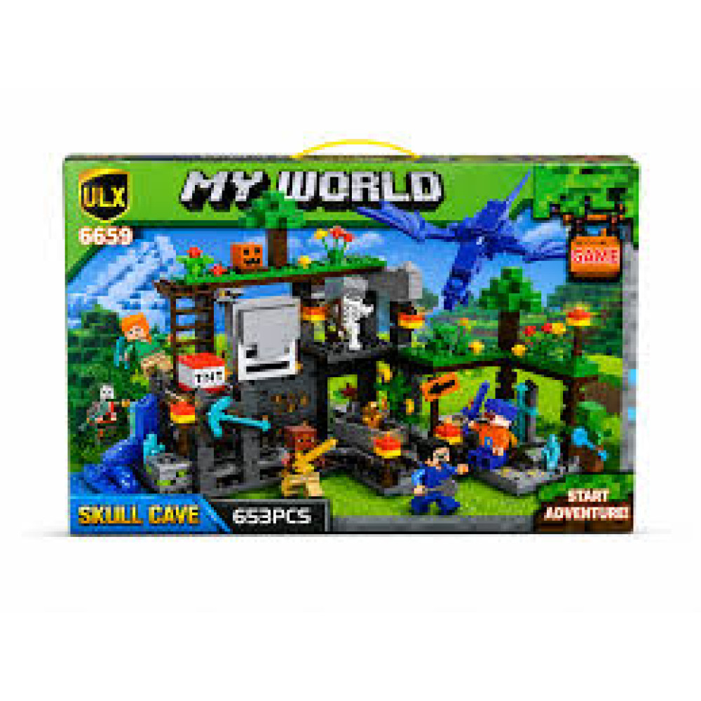 КОНСТРУКТОР MINECRAFT 856-2 653дет