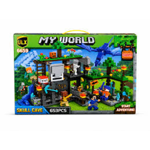 КОНСТРУКТОР MINECRAFT 856-2 653дет