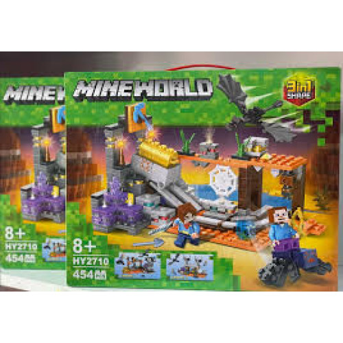 Конструктор MINECRAFT HY2710 454дет