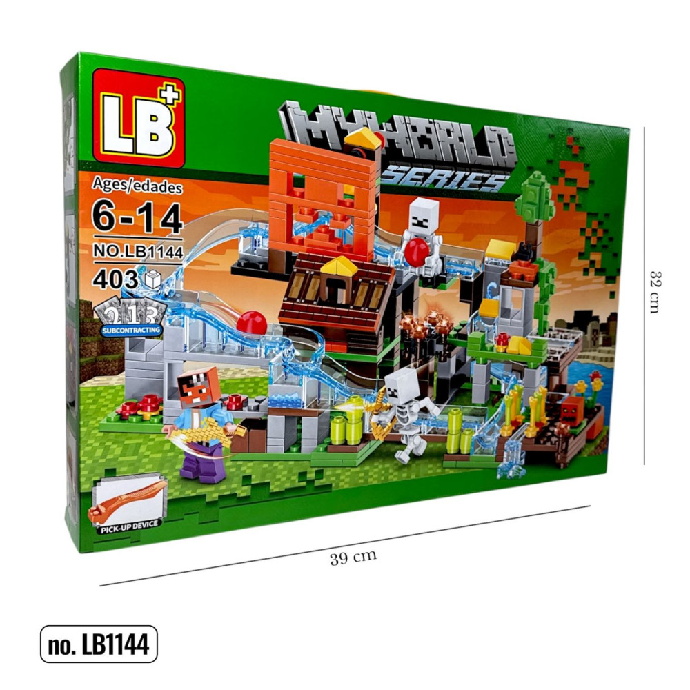 КОНСТРУКТОР MINECRAFT LB1144 (403 ДЕТ)