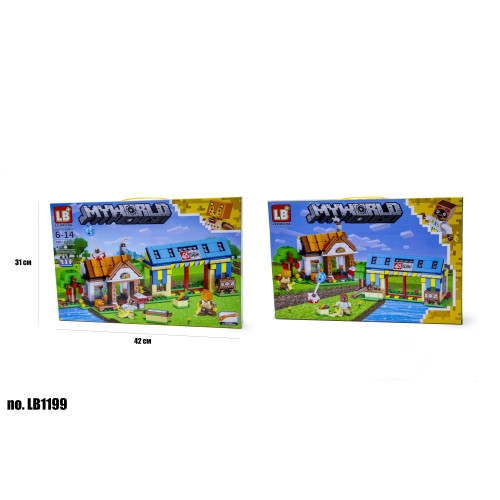 КОНСТРУКТОР MINECRAFT LB1199 (464 ДЕТАЛЕЙ)