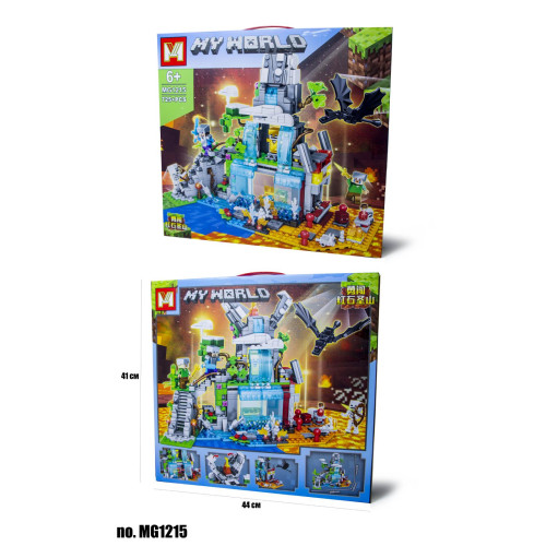КОНСТРУКТОР MINECRAFT MG1215 (725 ДЕТАЛЕЙ)