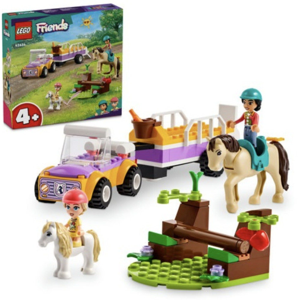 Конструктор Причіп для коня й поні 105 дет LEGO Friends 68782