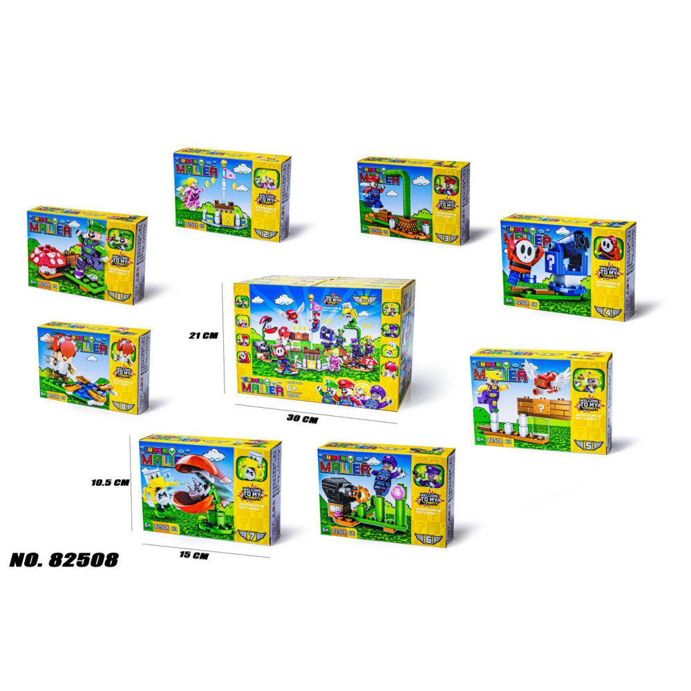 КОНСТРУКТОР SUPER MARIO 82508 уп16шт