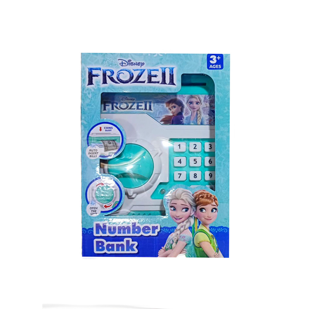 Копілка -Скарбничка дитяча сейф із кодовим замком Frozen 2 Холодне серце