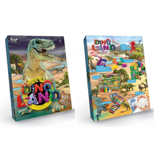 Креативна творчість "Dino Land 7 в 1" укр (5) DL-01-01U