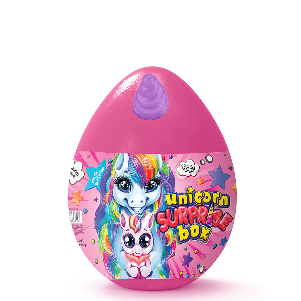 Креативна творчість "Unicorn WOW Box" Pony яйце укр (2) UWB-01-01U