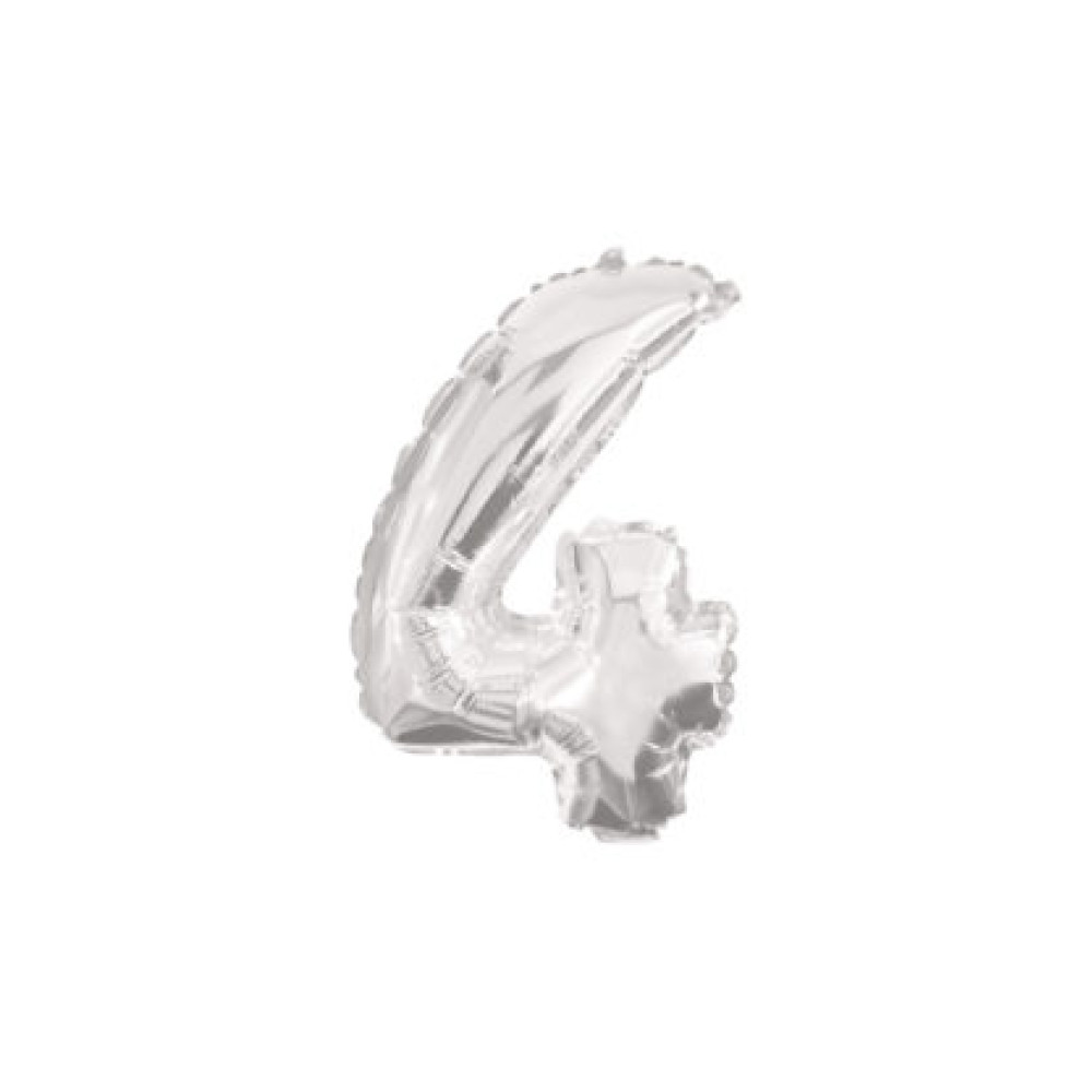 Кулька фольгована № 4 DECORATA SILVER