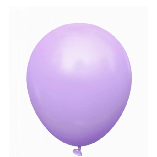 Куля латексна Kalisan "Pastel" - бузок-світла lilas 12' (11236)