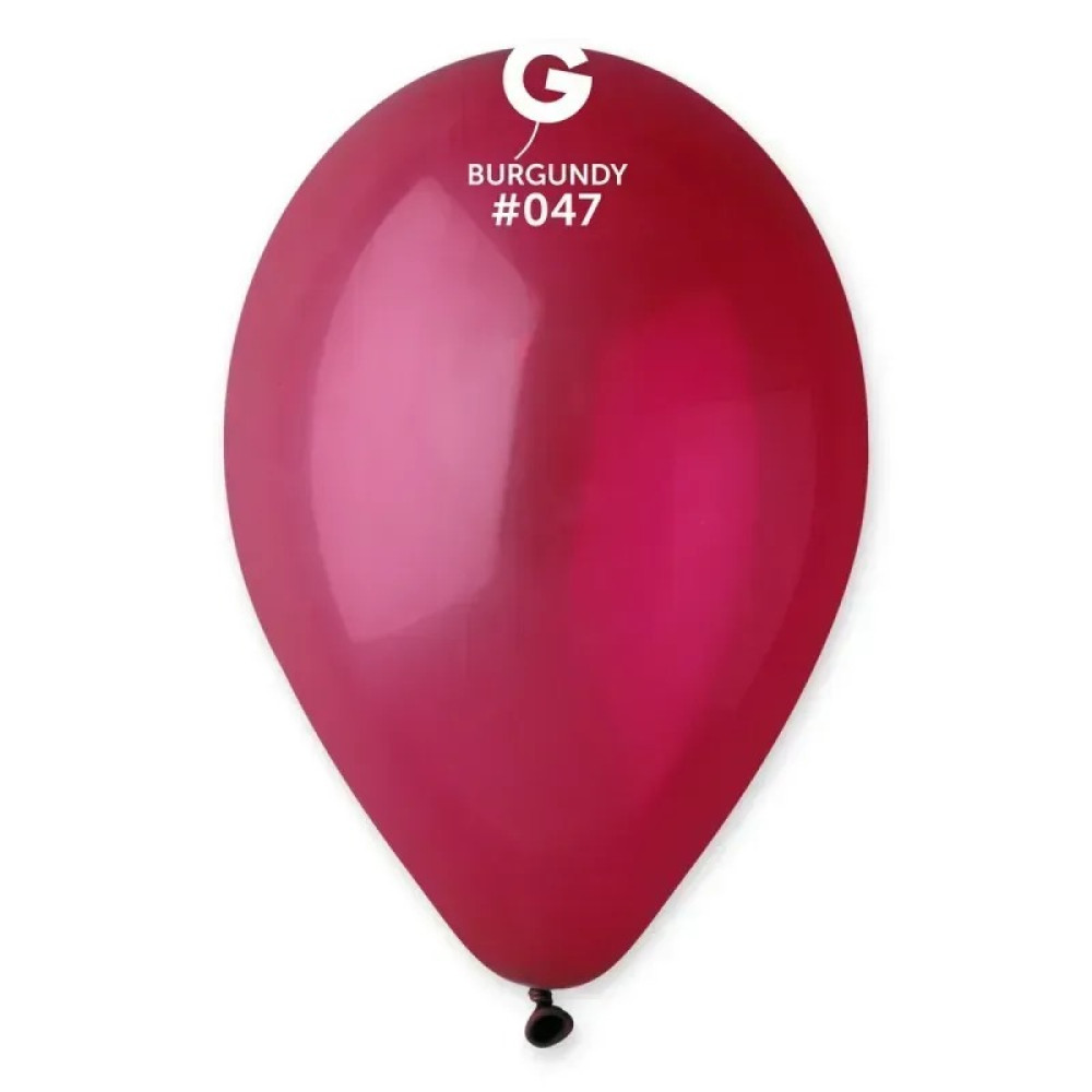 Латексна куля Gemar G110 12" - бургунд 05409