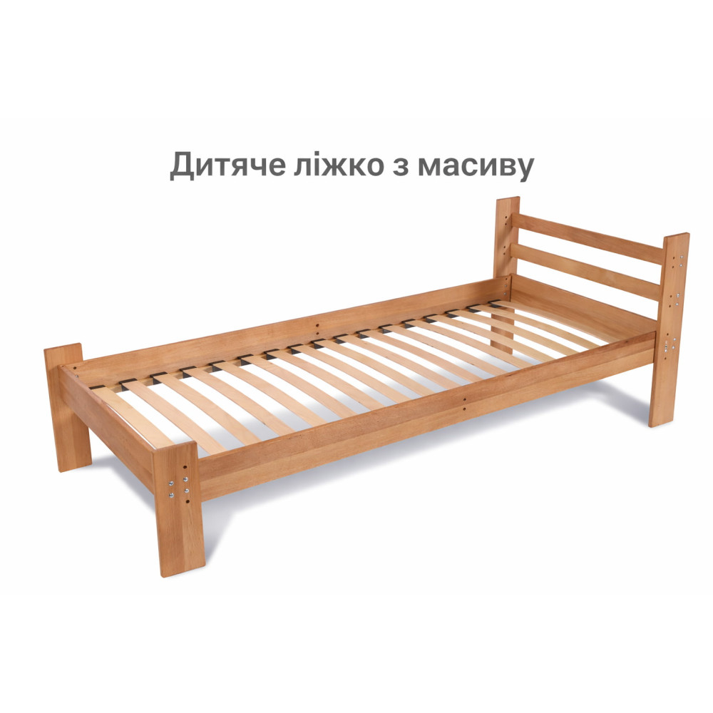 Ліжко односпальне Privat middle під матрац 1900х700 вис бильця 700 мм 04-202
