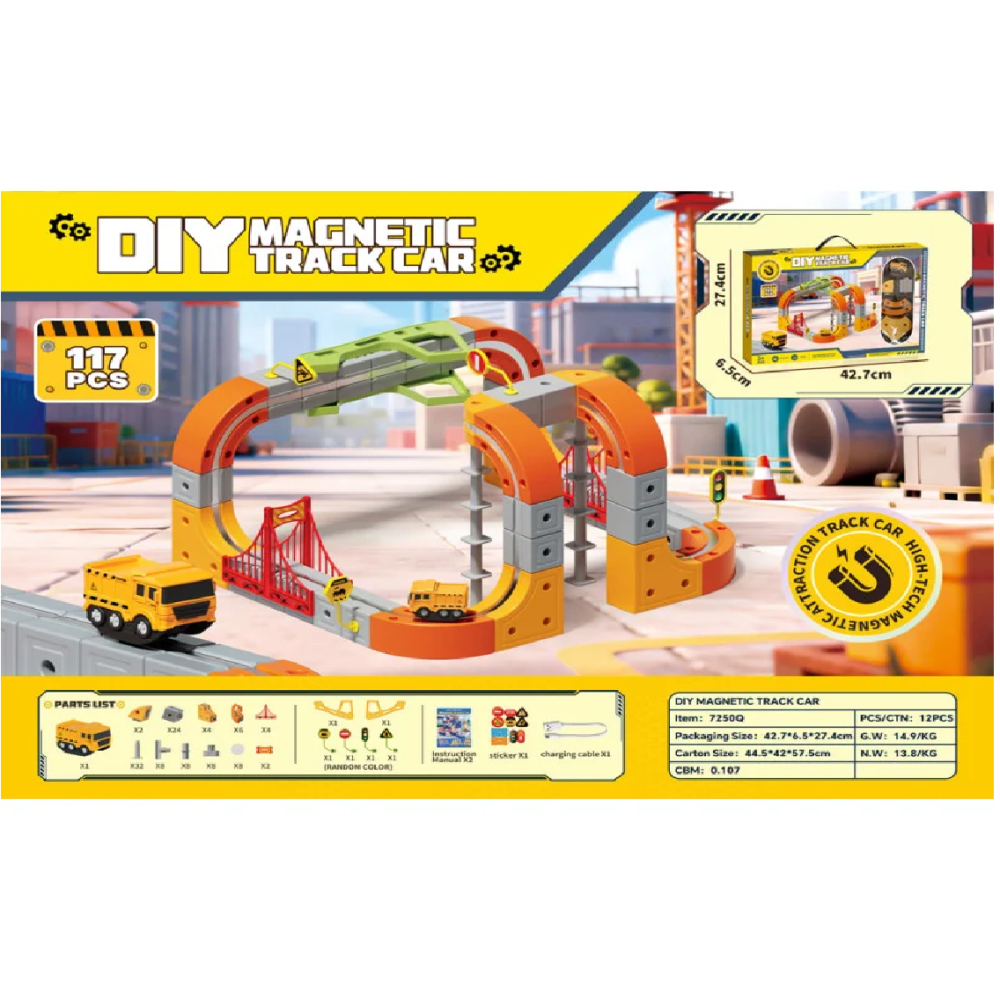 Магічний 3D-трек Cube 7250Q (117 деталь)  77716418