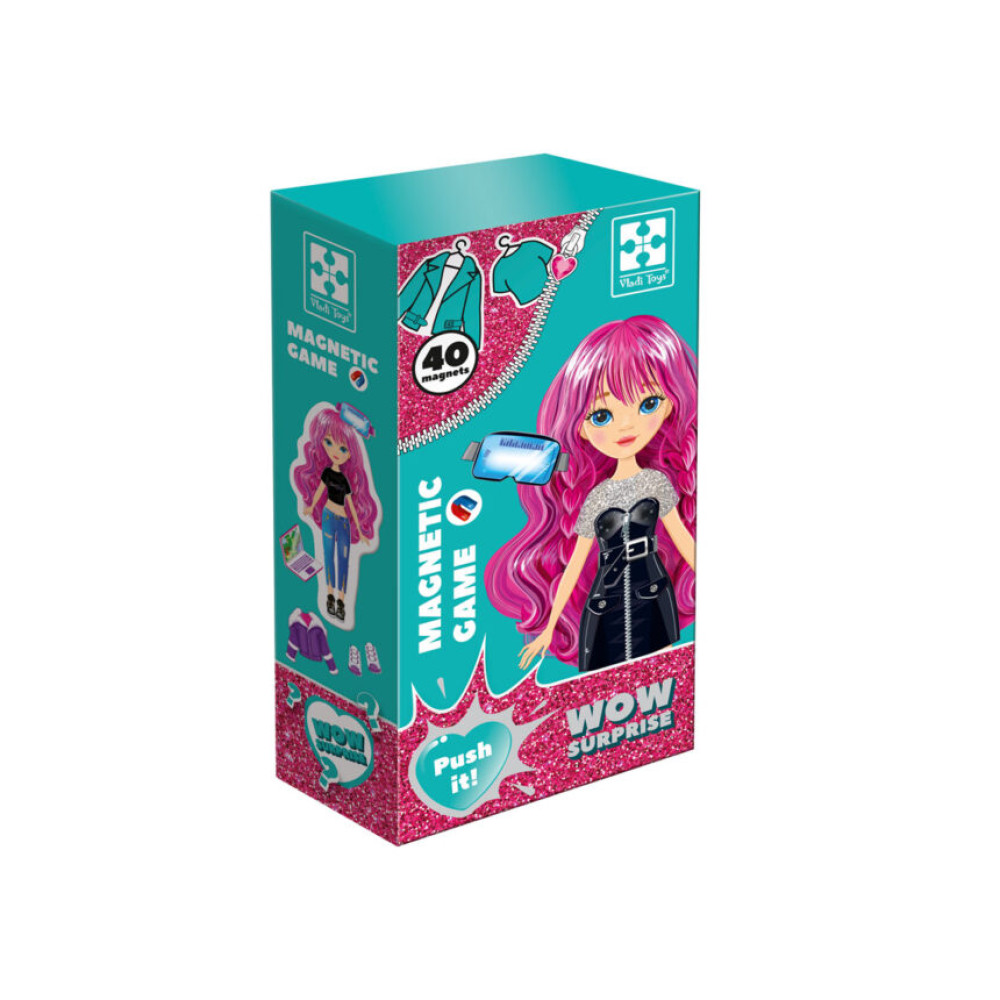 Magnetic game WOW Surprise "Gamer" одягалка VT3210-14
