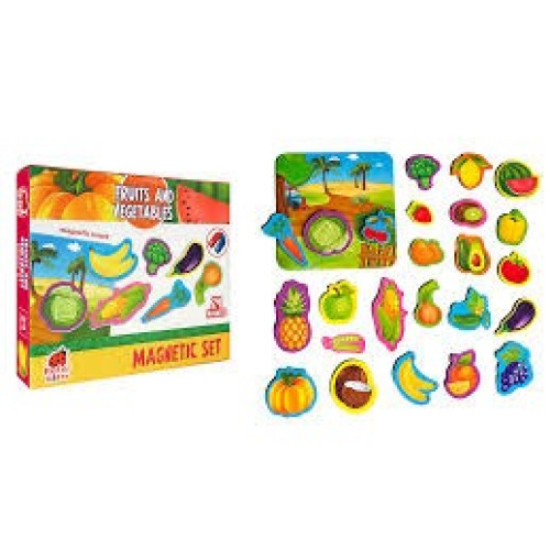 Magnetic set "Vegetables and fruits" with board RK2090-06