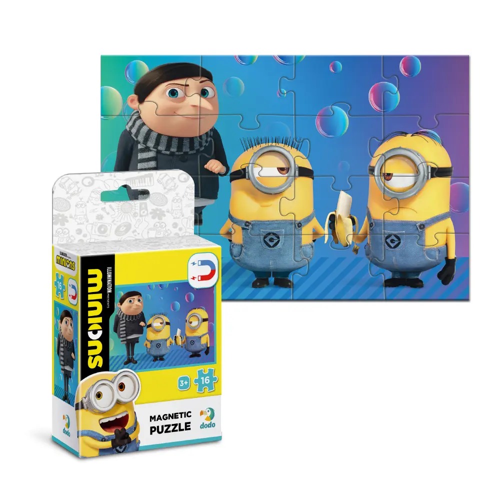 Магнітний пазл «Minions»