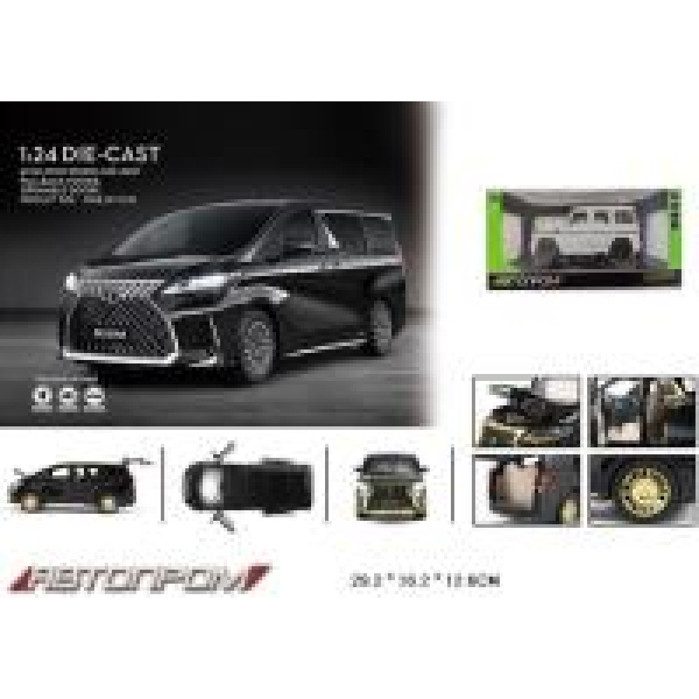 Машина мет. АВТОПРОМ арт. AP7716 (12шт) 1:24,3 кольори,батар, світ., звук, двері відкр., короб.29*16*12,6см