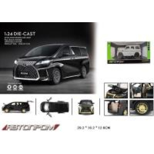 Машина мет. АВТОПРОМ арт. AP7716 (12шт) 1:24,3 кольори,батар, світ., звук, двері відкр., короб.29*16*12,6см