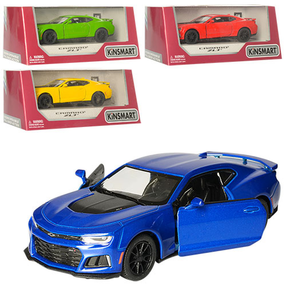 Машинка KT5399W (24шт) металл,инер-я,12,5см,1:38,рез.кол,откр.дв,4цвета,в кор-ке,16-7-8,5см