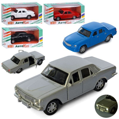 Машинка M 5669 -5670 1:32-36, метал, інерція, 11,5см, звук, світло, відчиняються двері, гумові колеса, 2вида по 3кольори, бат(табл),в кор-ці, 15-7-7см