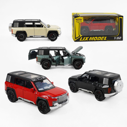 Машинка W 32142 (72) 4 кольори, металопластик, масштаб - 1:32, рухомі деталі, інерційний механізм, прогумовані колеса, в коробці, ВИДАЄТЬСЯ ТІЛЬКИ МІК