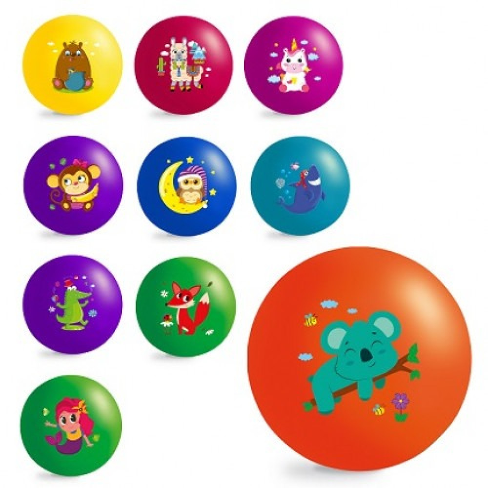М'яч Дитячий. JаmPoPo" JPP09(укр)  9 дюймів  80 г 10шт уп