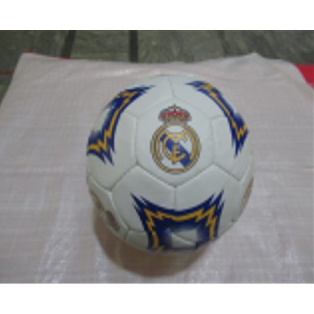 М'яч футбол. арт. FP107 (30шт) REAL MADRID  №5, PU 420 грам, 32 панелі,Пакістан,сітка+голка у комплекті   см