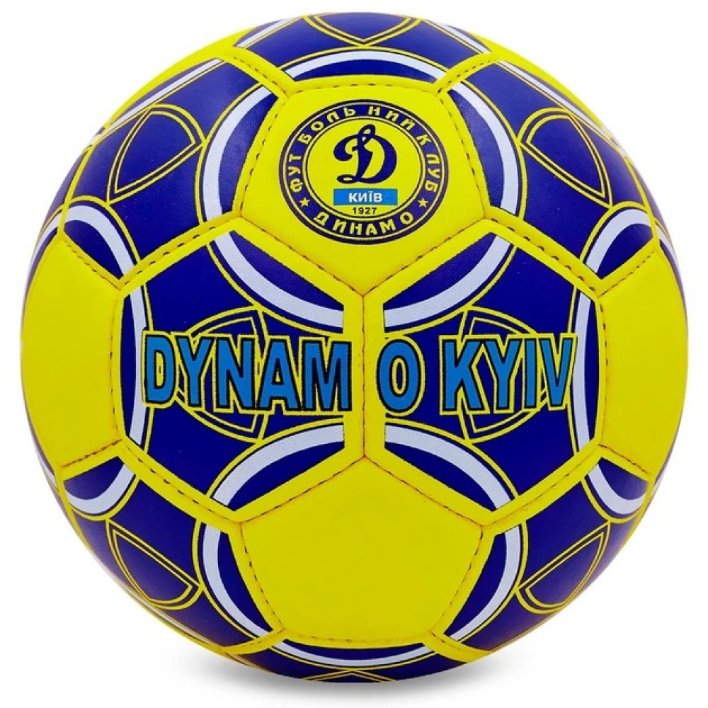 М'яч футбол. арт. FP111 (30шт) ДІНАМО  №5, PU 420 грам, 32 панелі,Пакістан,сітка+голка у комплекті   см