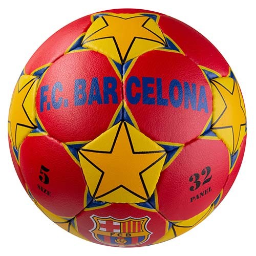 М'яч футбольний Grippy G-14 FC Barca 1, жовто/червоний.