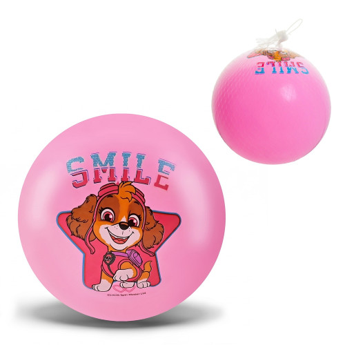 М'яч гумовий арт. PP2518 (500шт) Paw Patrol 9'' 70 гр рожевий