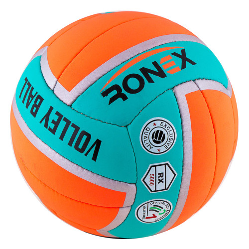М'яч волейбол Ronex Orange/Green Cordly RX-2405