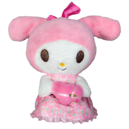 М'яка іграшка Куромі Hello Kitty з сердечком 35 см