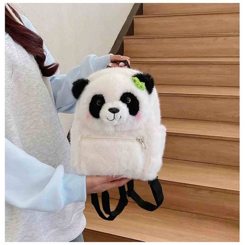 М'яка іграшка-рюкзак Біла Панда, 29*26см, ТМ Dreamtoys Bag16