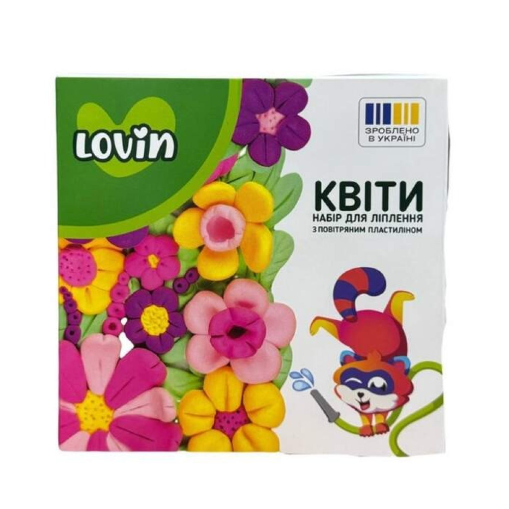 Набір для ліплення об’ємної картини 7000227  ТМ Lovin "Квіти"