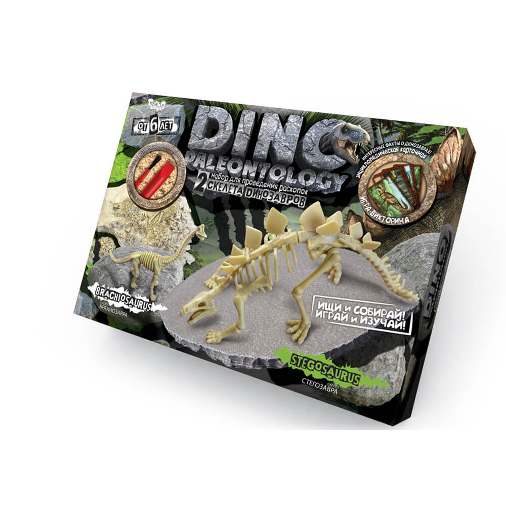 Набір для проведення розкопок "DINO PALEONTOLOGY" (5), DP-01-01,02,03,04,05