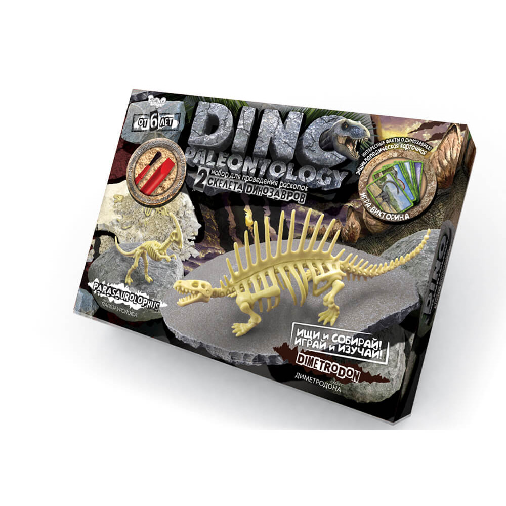 Набір для проведення розкопок "DINO PALEONTOLOGY" (5), DP-01-01,02,03,04,05