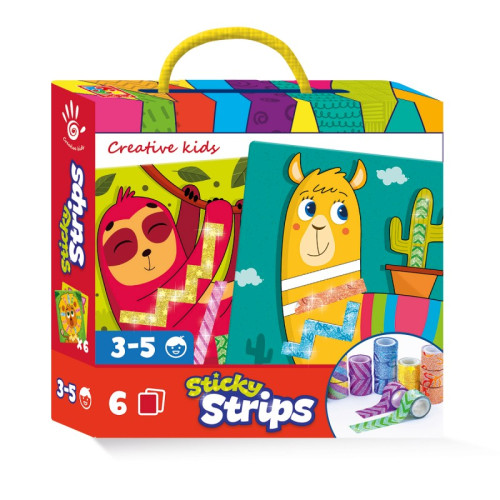 Набір для творчості "Sticky strips. Лама" VT4433-04 (укр)