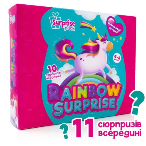 Набір для творчості  Vladi toys з сюрпризами "Веселка" VT8080-06 (укр)