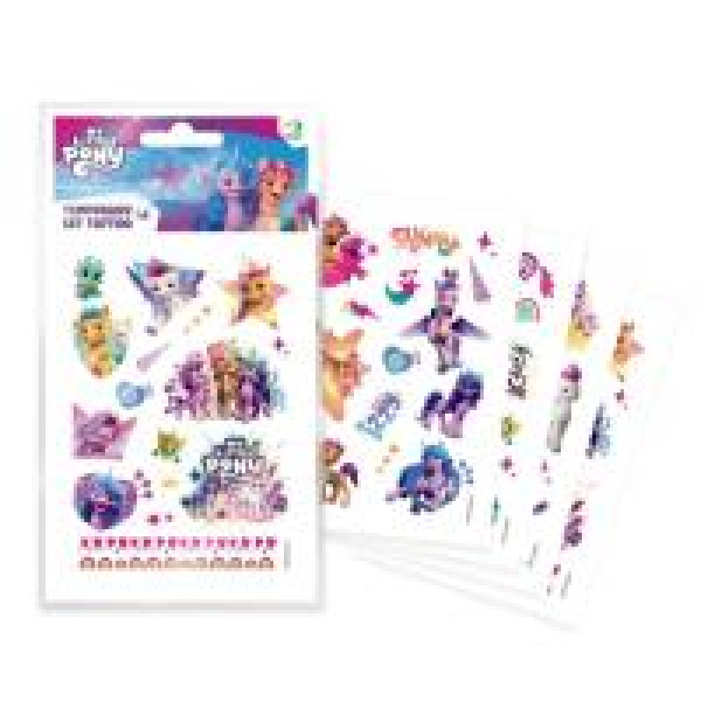 Набір дитячих тимчасових татуювань «My Little Pony»
