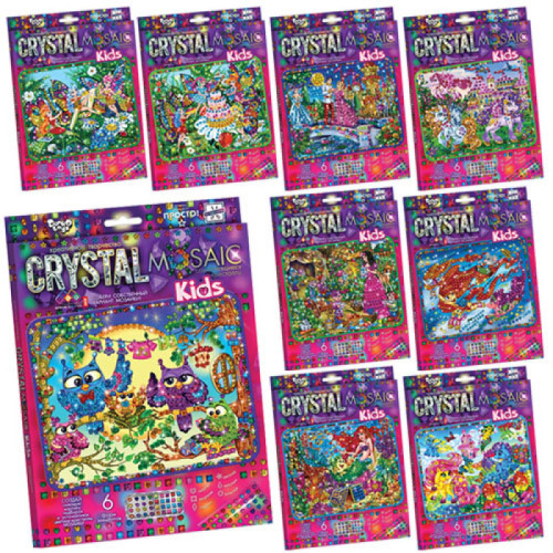 Набір креативної творчості "CRYSTAL MOSAIC KIDS"CRMk-01-01-10